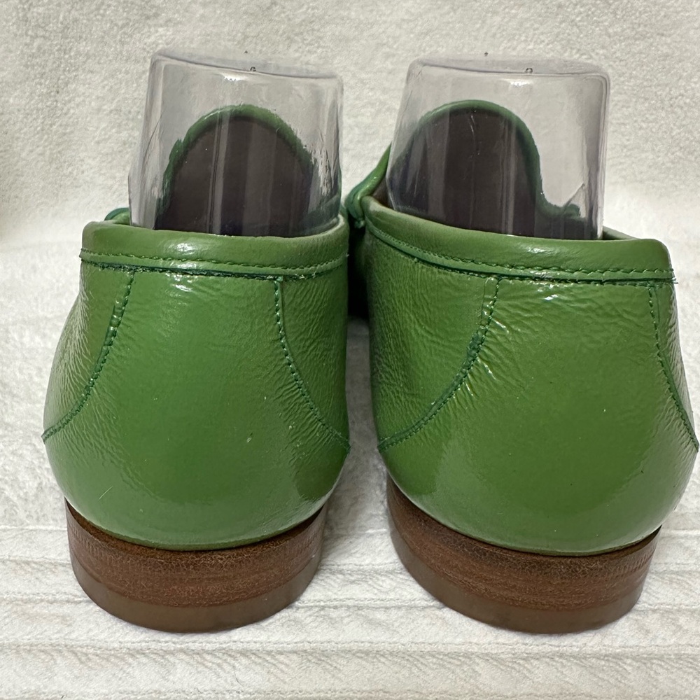 GUCCI “Authentic” Vintage Horsebit Driver Loafers In Green! - Picture 7 of 12